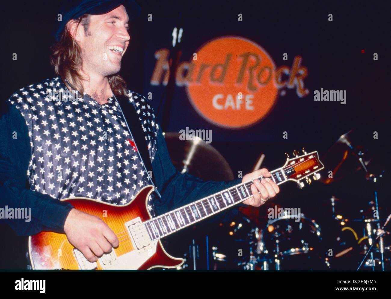 Austrialian tennis player Pat Cash, Hard Rock Cafe, 1993 Stock Photo