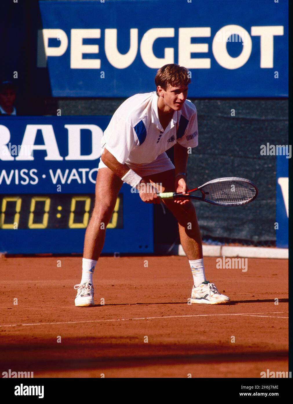 Spanish tennis player Carlos Costa, San Marino 1991 Stock Photo - Alamy