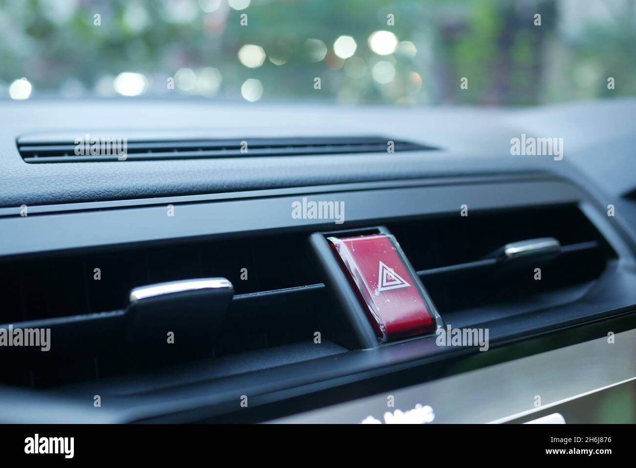 car air conditioner grid pane, Stock Photo