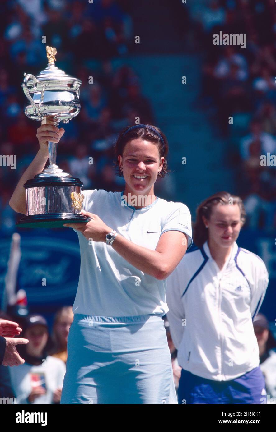 American tennis player Lindsay Davenport, Australian Open 1999 Stock Photo