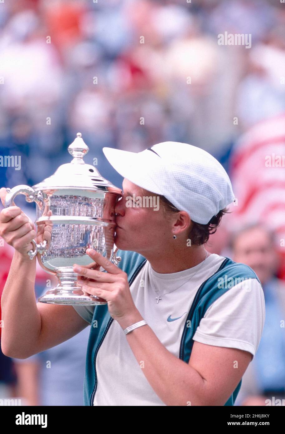 American tennis player Lindsay Davenport, US Open 1998 Stock Photo