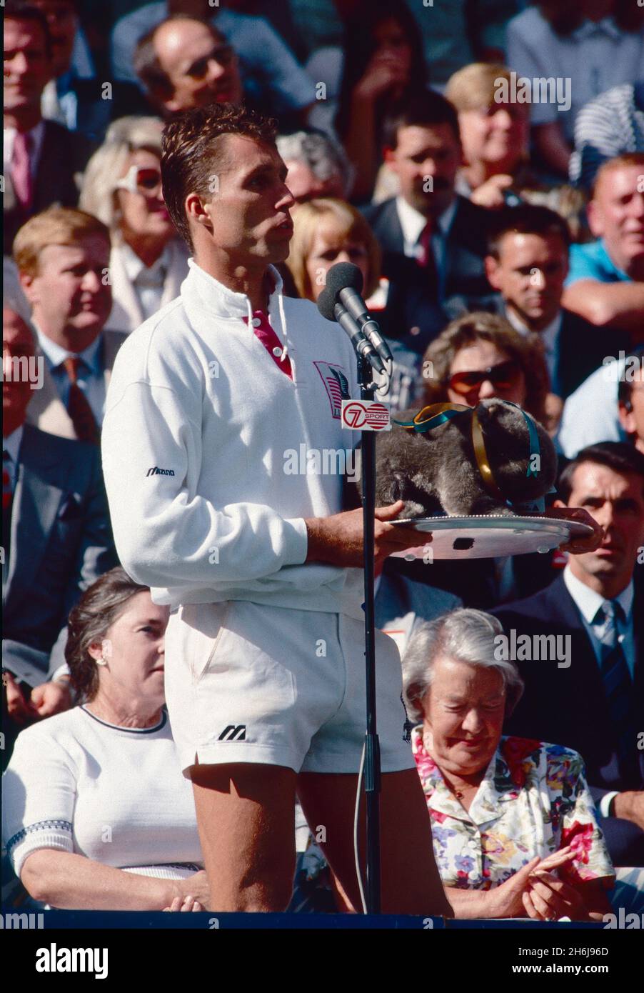 Czech tennis player Ivan Lendl, 1990s Stock Photo Alamy