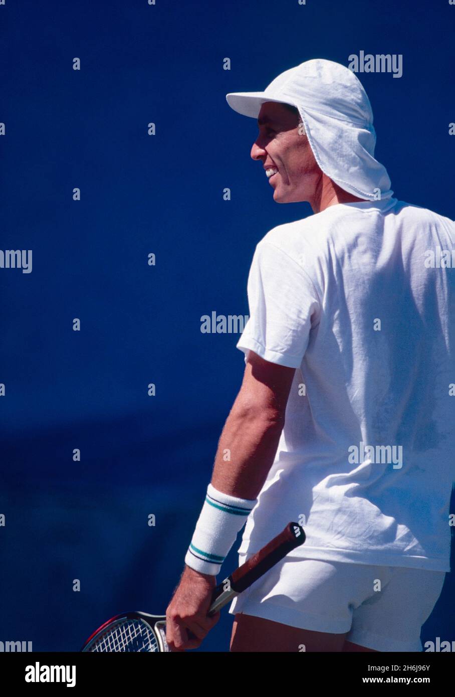 Czech tennis player Ivan Lendl, US Open 1991 Stock Photo Alamy