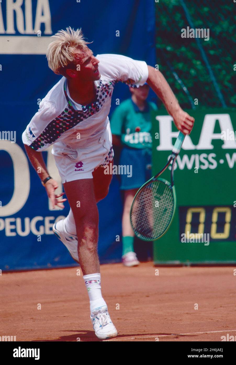 Austrian tennis player Thomas Muster, 1990s Stock Photo