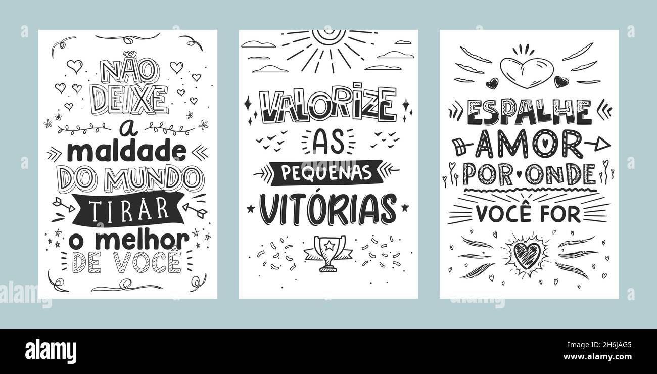 three-inspirational-phrases-in-brazilian-portuguese-stock-vector-image