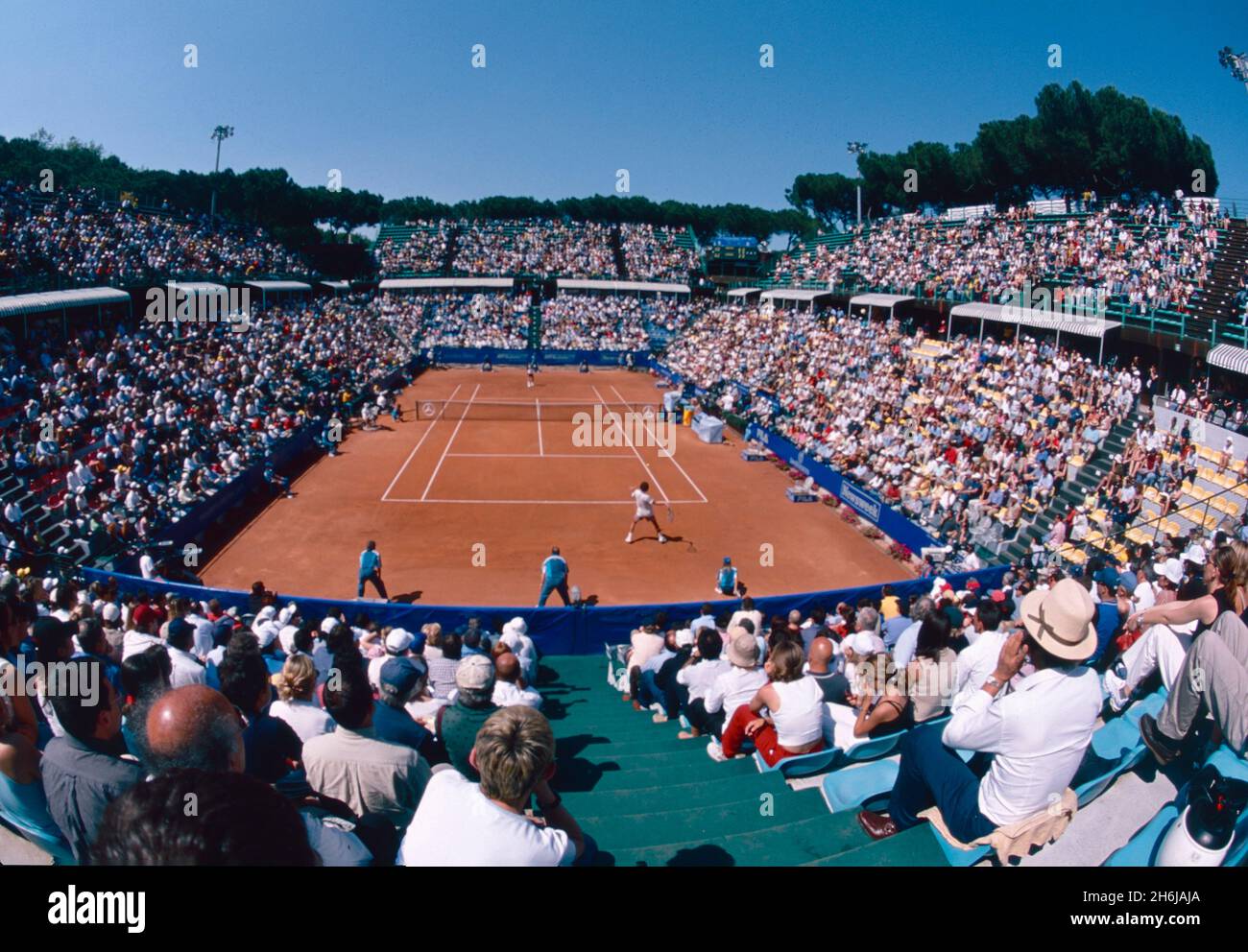 The stadium at Foro Italico for the Italian Open Tennis Tournament, Rome,  Italy 2001 Stock Photo - Alamy