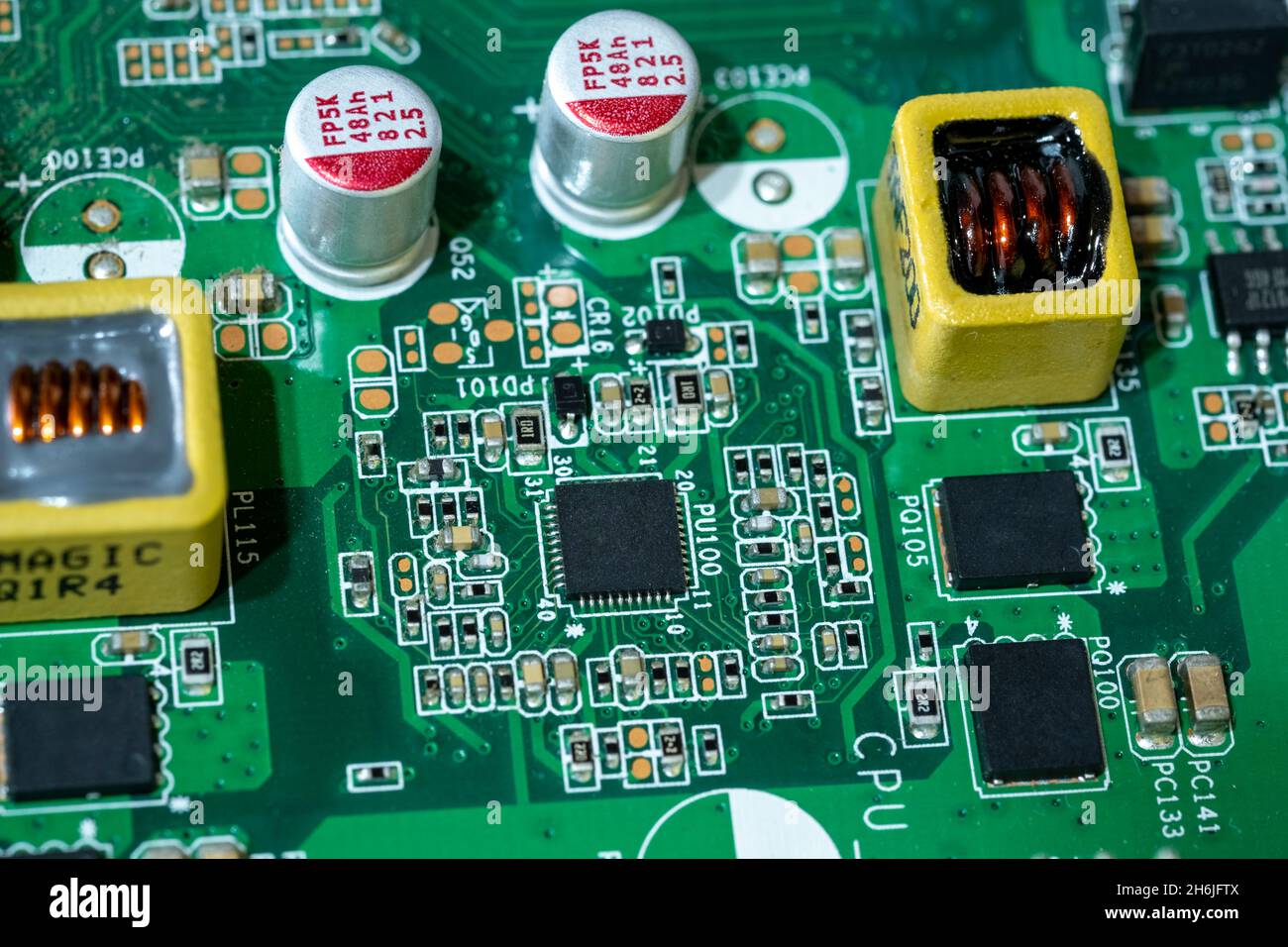 Integrated electronic circuit hi-res stock photography and images - Alamy