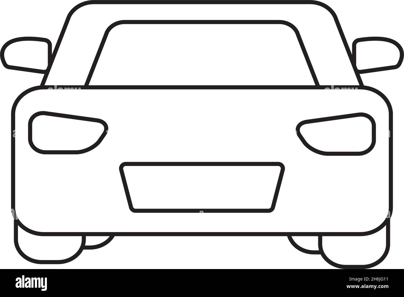 sport car icon on white background Stock Vector Image & Art - Alamy