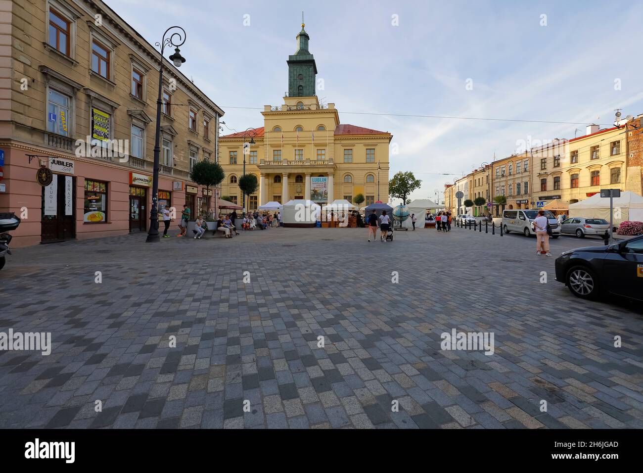 Poland, Lublin, New Town Hall, Lublin voivodeship Stock Photo - Alamy