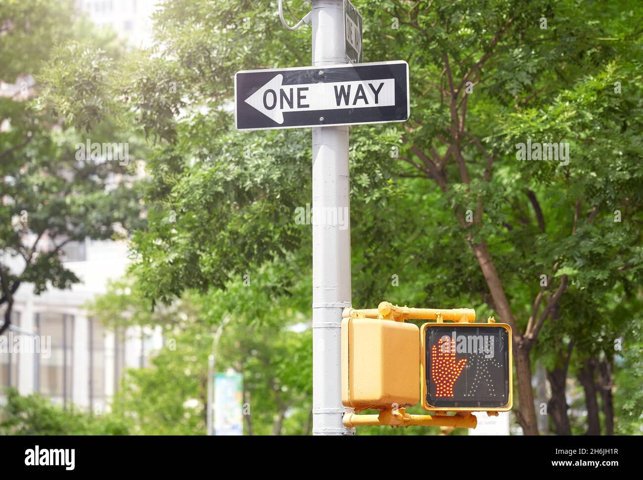 Pedestrian signal usa hi-res stock photography and images