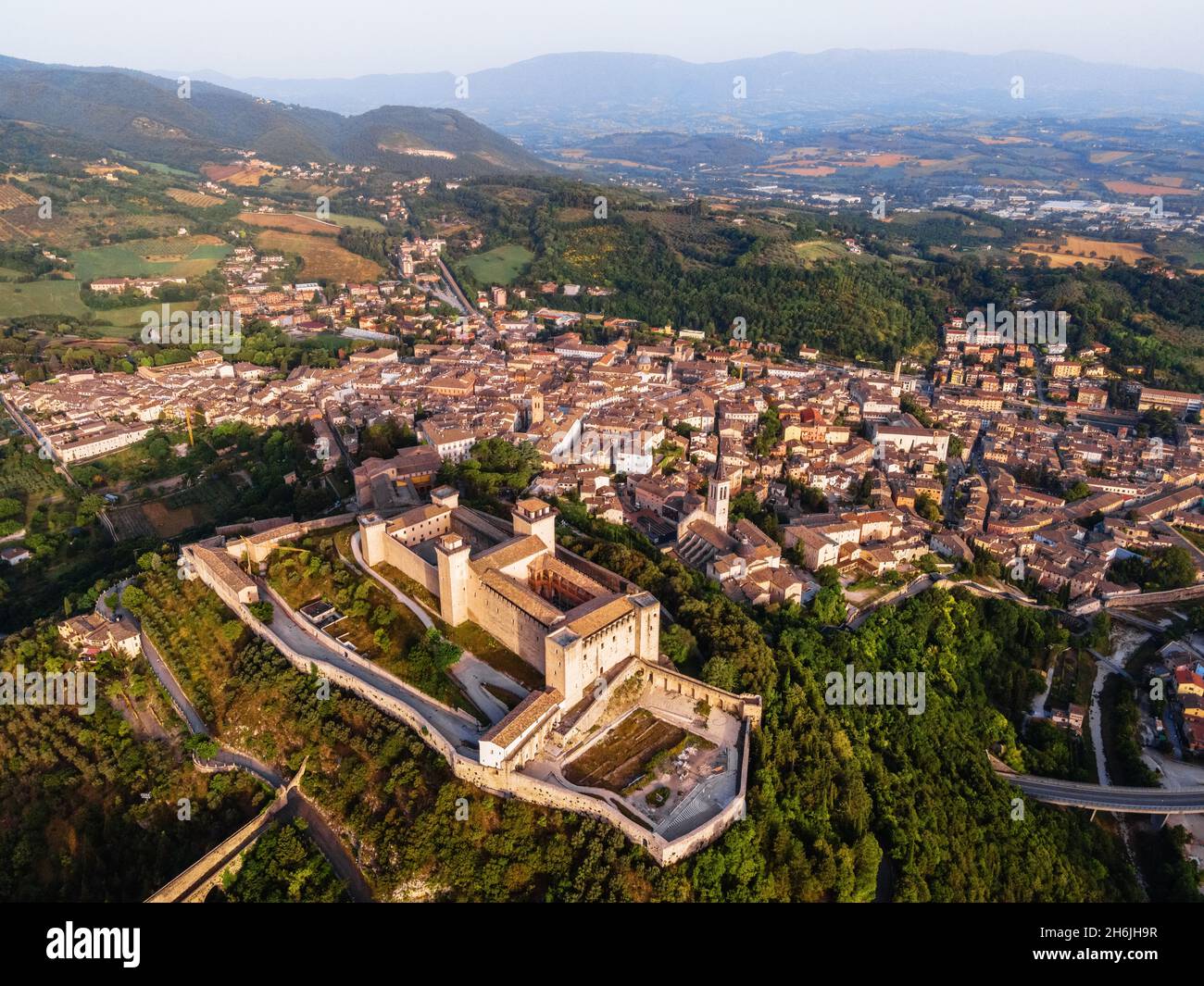 Spoleto, Umbria, Italy, Europe Stock Photo