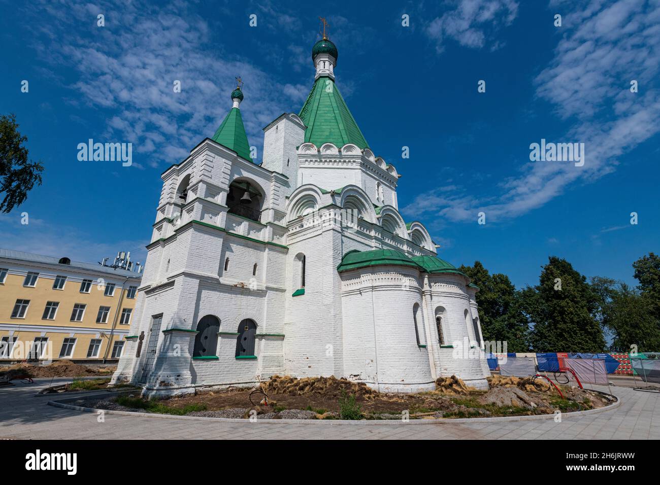 Cathedral in the Kremlin, Nizhny Novgorod, Russia, Europe Stock Photo