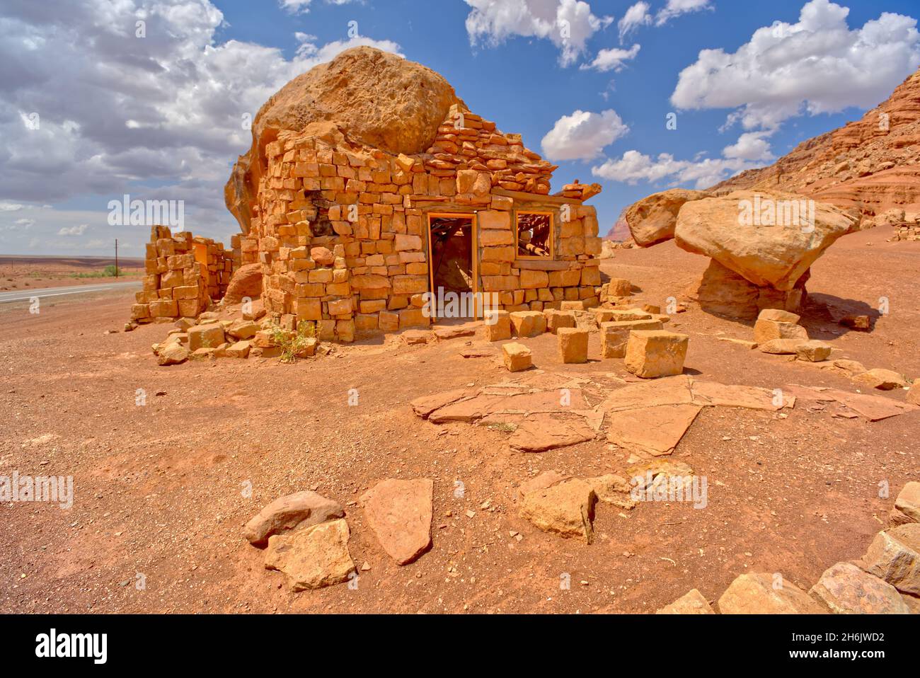 Pioneer Ruins of House Rock at Soap Creek in Vermilion Cliffs National