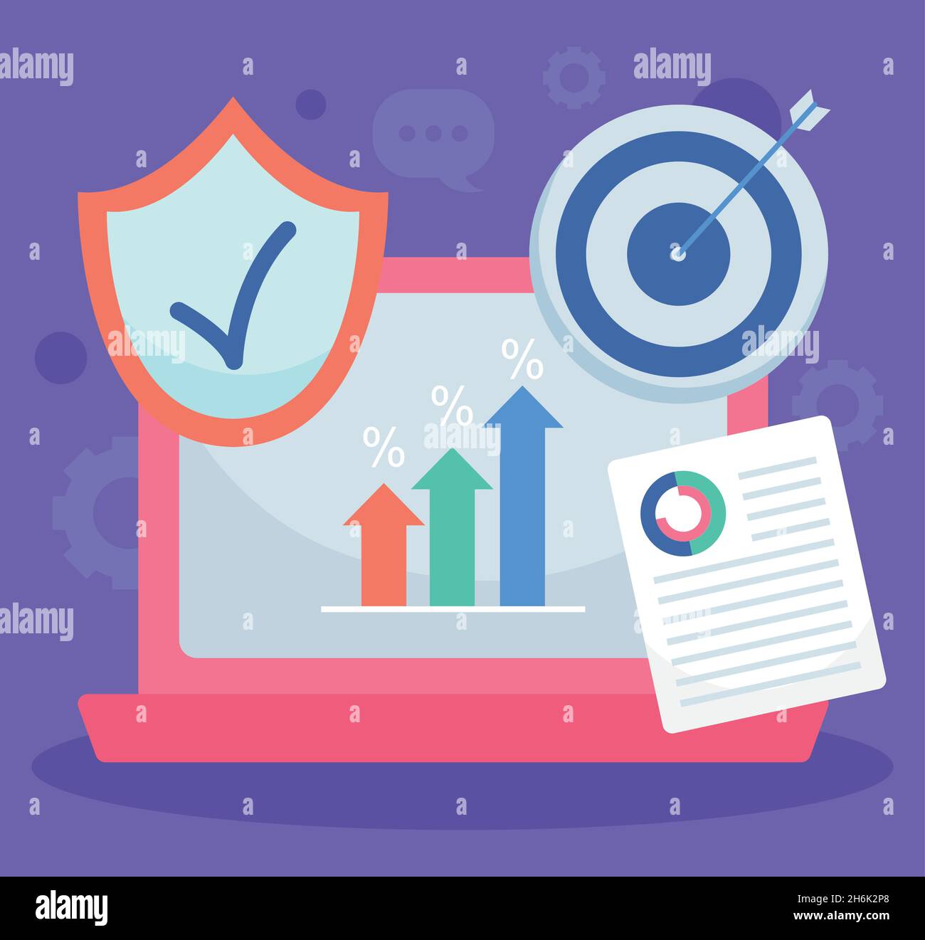 Target shield Stock Vector Images - Alamy