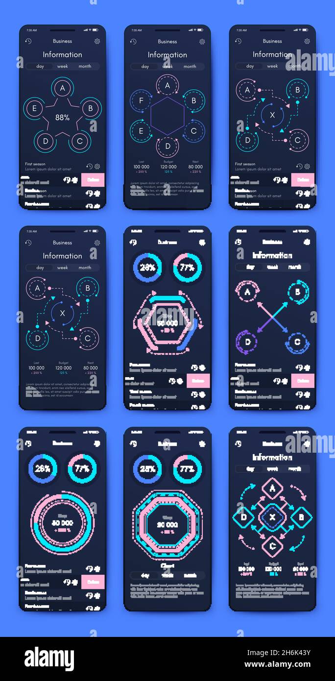 To Write Phone Graphics Vector graphics infographics with mobile phone. Template for creating ...
