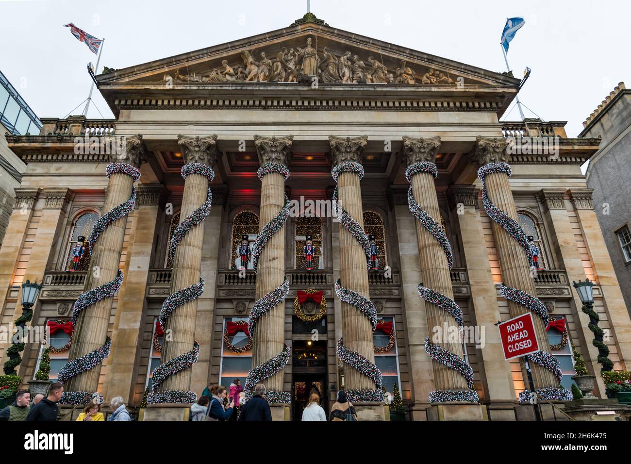 Edinburgh, Scotland, United Kingdom, 16th November 2021. Christmas