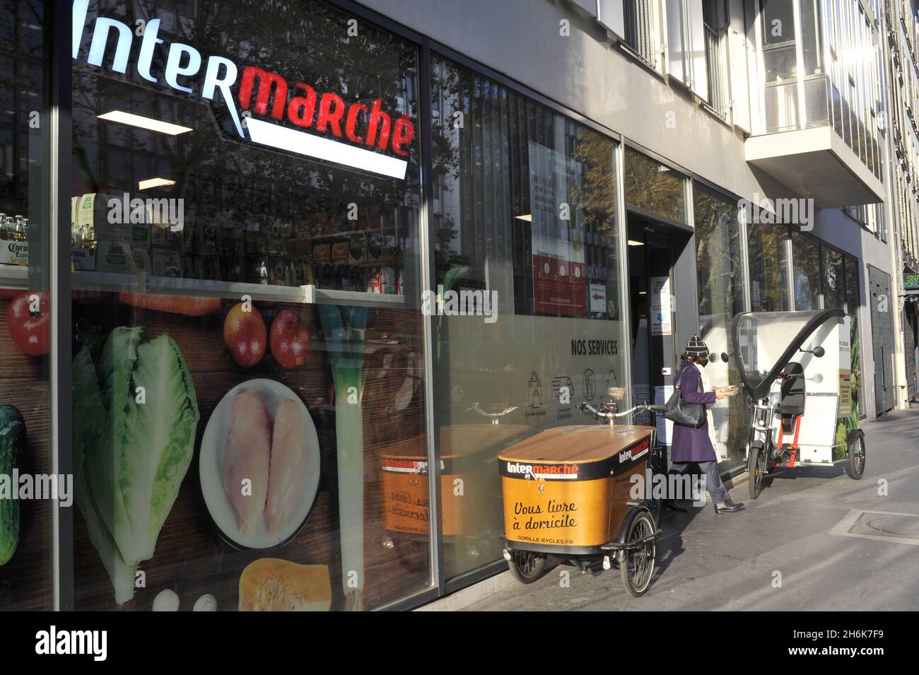 Goods at intermarche supermarket hi-res stock photography and images - Alamy