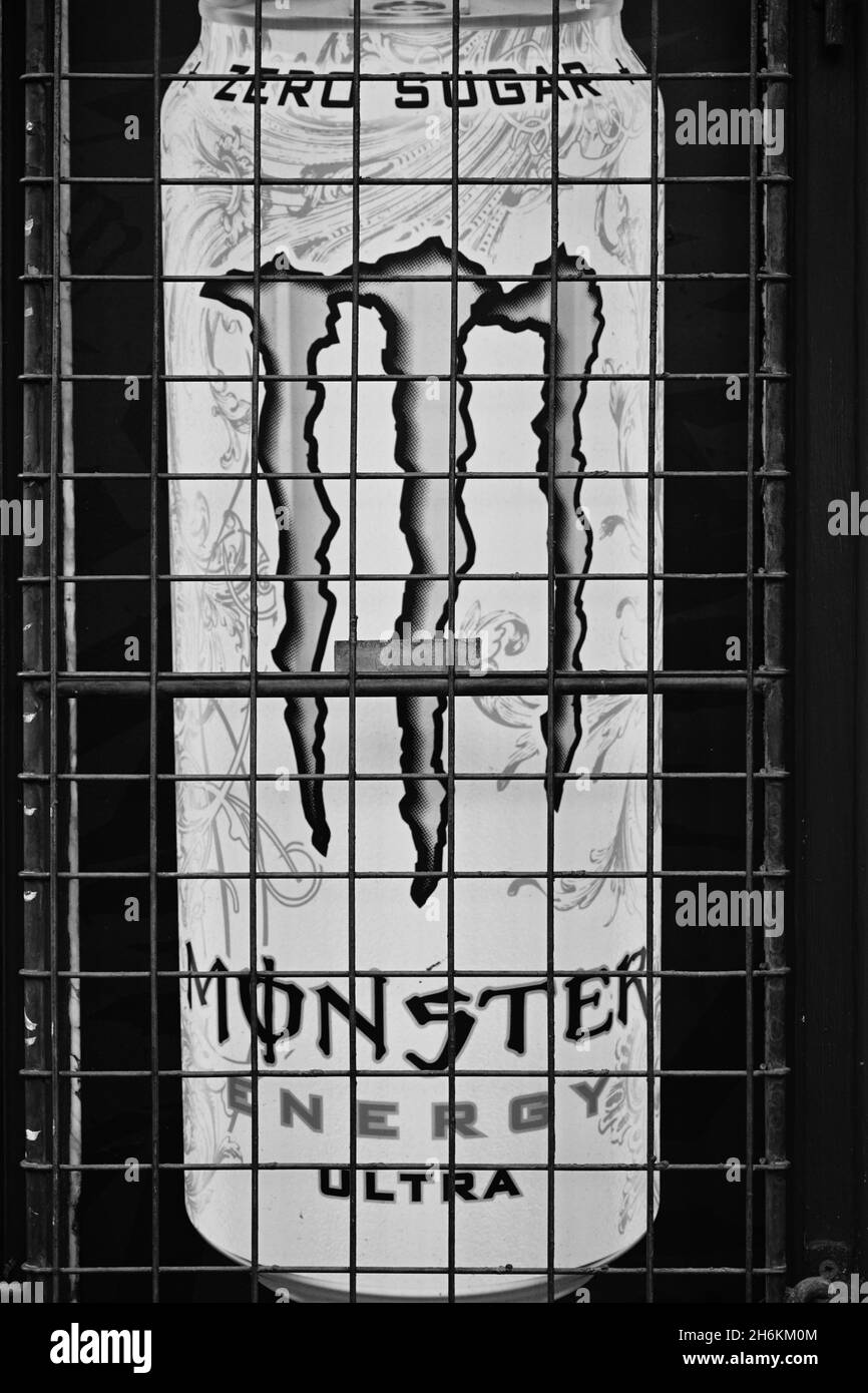 Monster Energy Drink Stock Photo Alamy