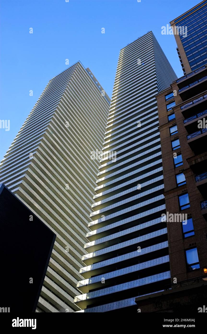 Residential buildings in Downtown Toronto Stock Photo - Alamy