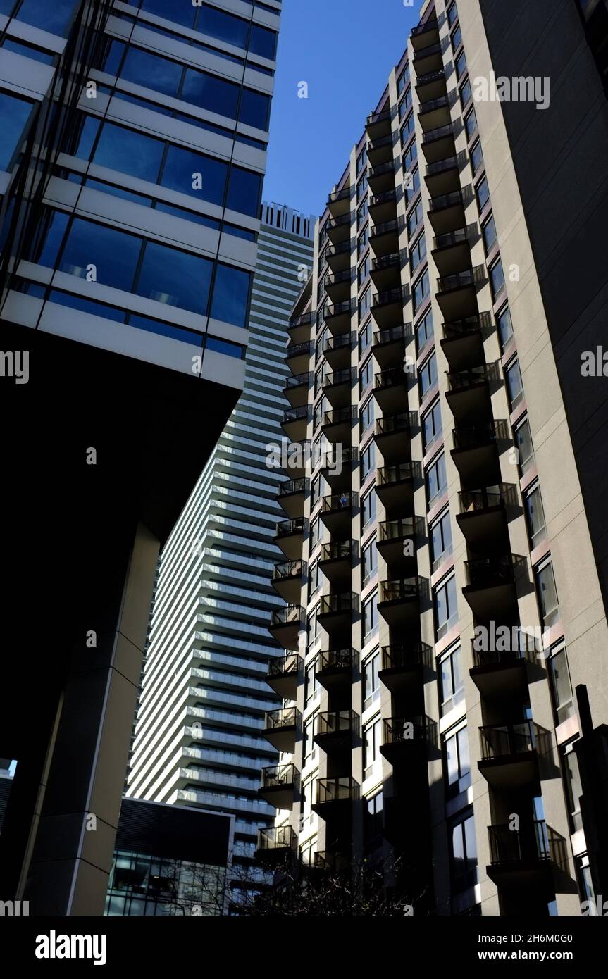 Residential buildings in Downtown Toronto Stock Photo - Alamy