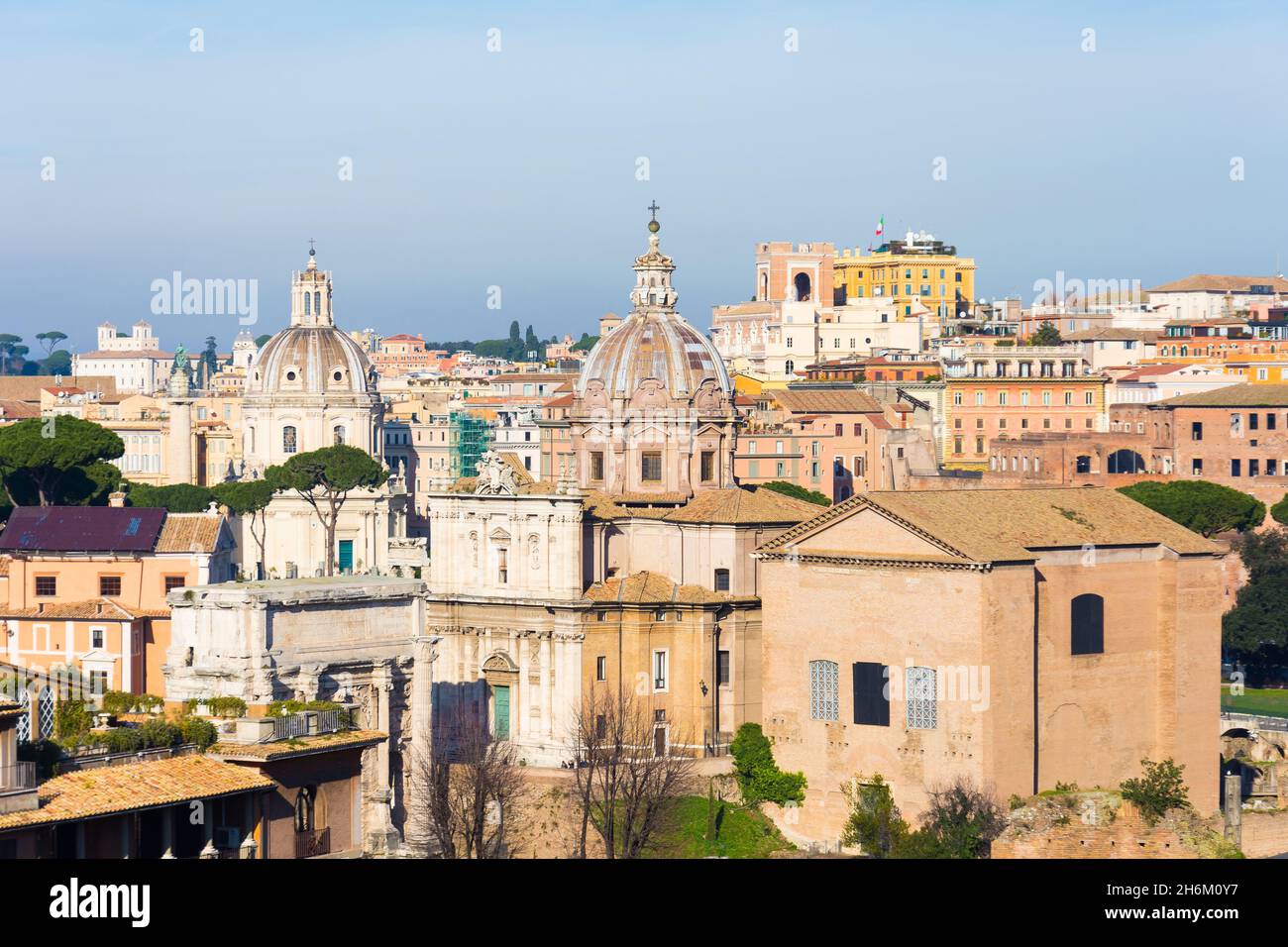 Rome city historical aerial hi-res stock photography and images - Alamy