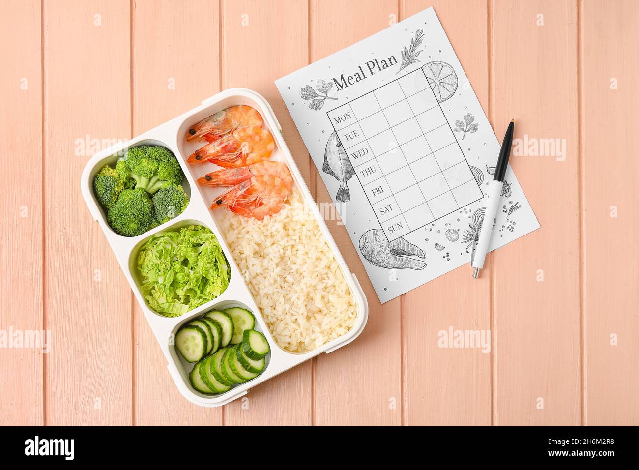 Food Container Plan Food container plan hi-res stock photography and images - Alamy