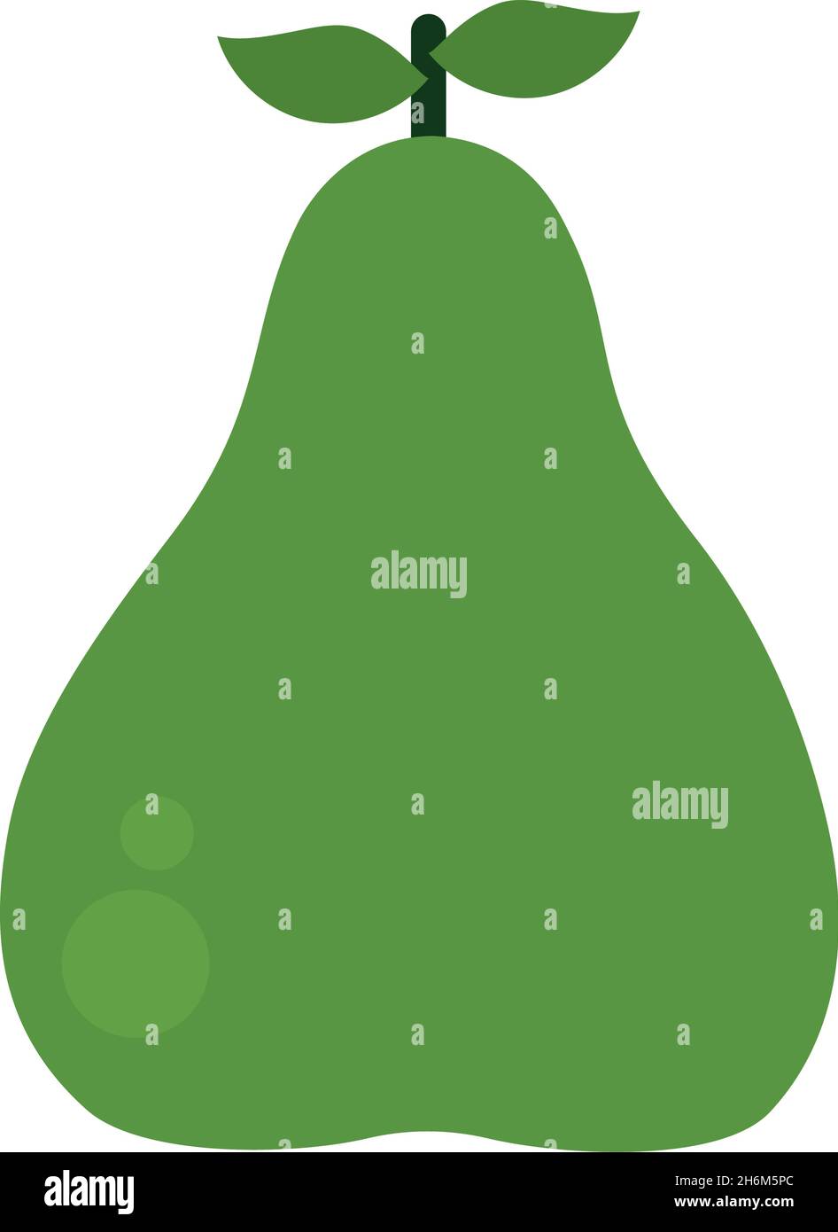 green pear icon on white background Stock Vector Image & Art - Alamy