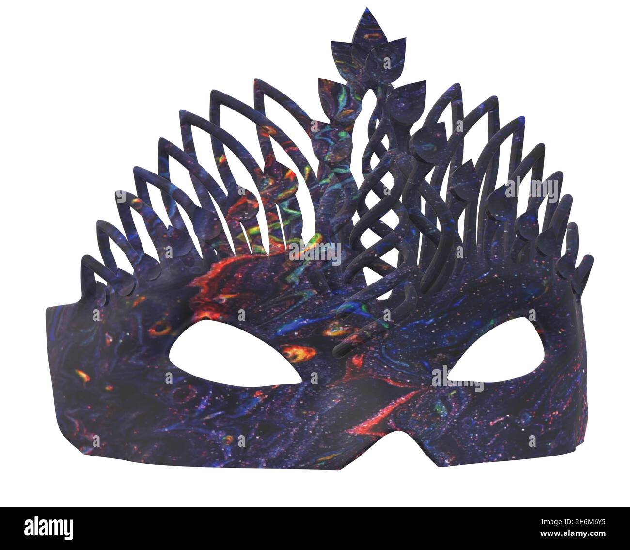 Mask Pattern Paint Masquerade Full Mask Paint Designs