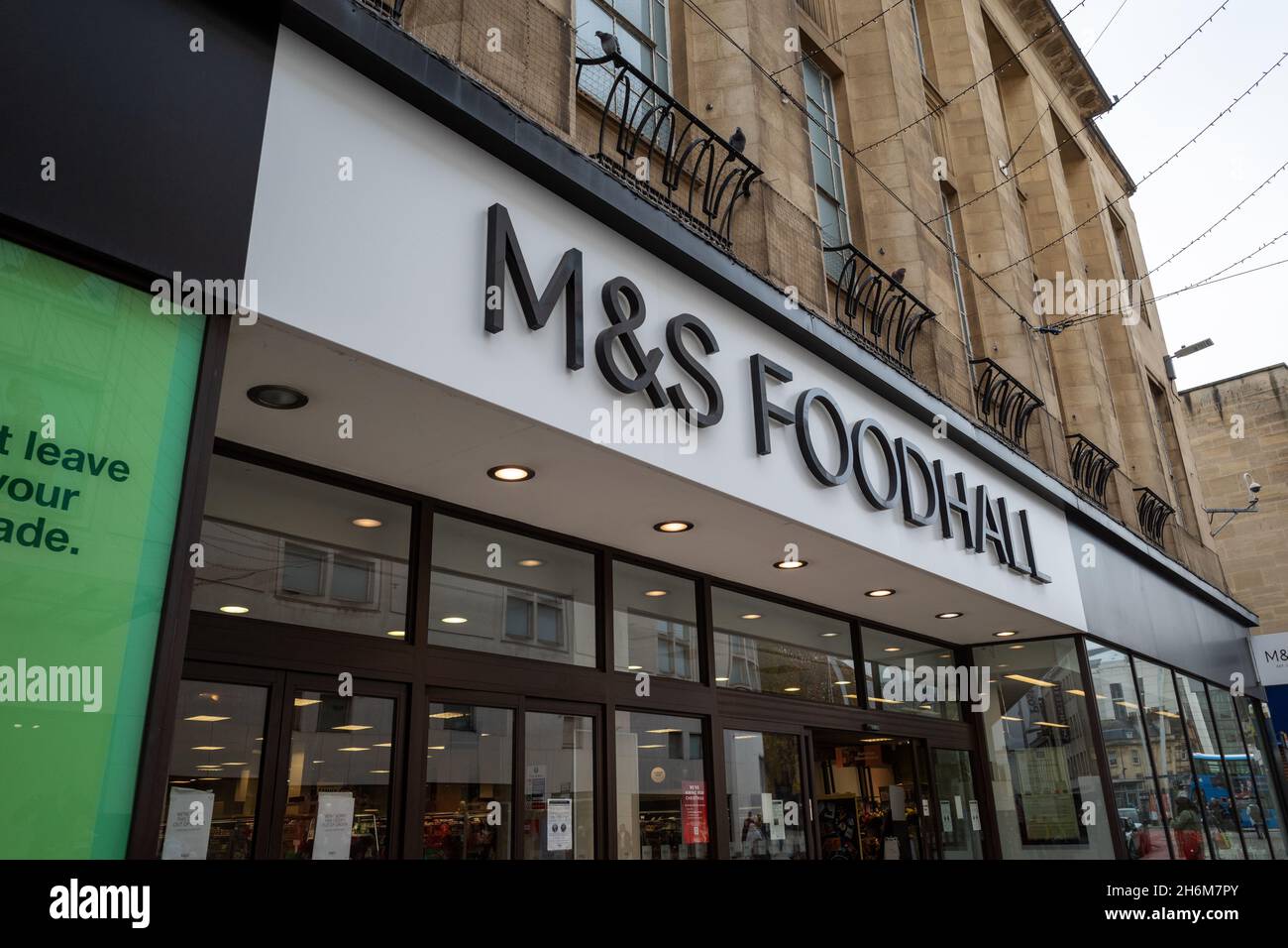M&S Food Hall, Bristol, UK (Nov21) Stock Photo