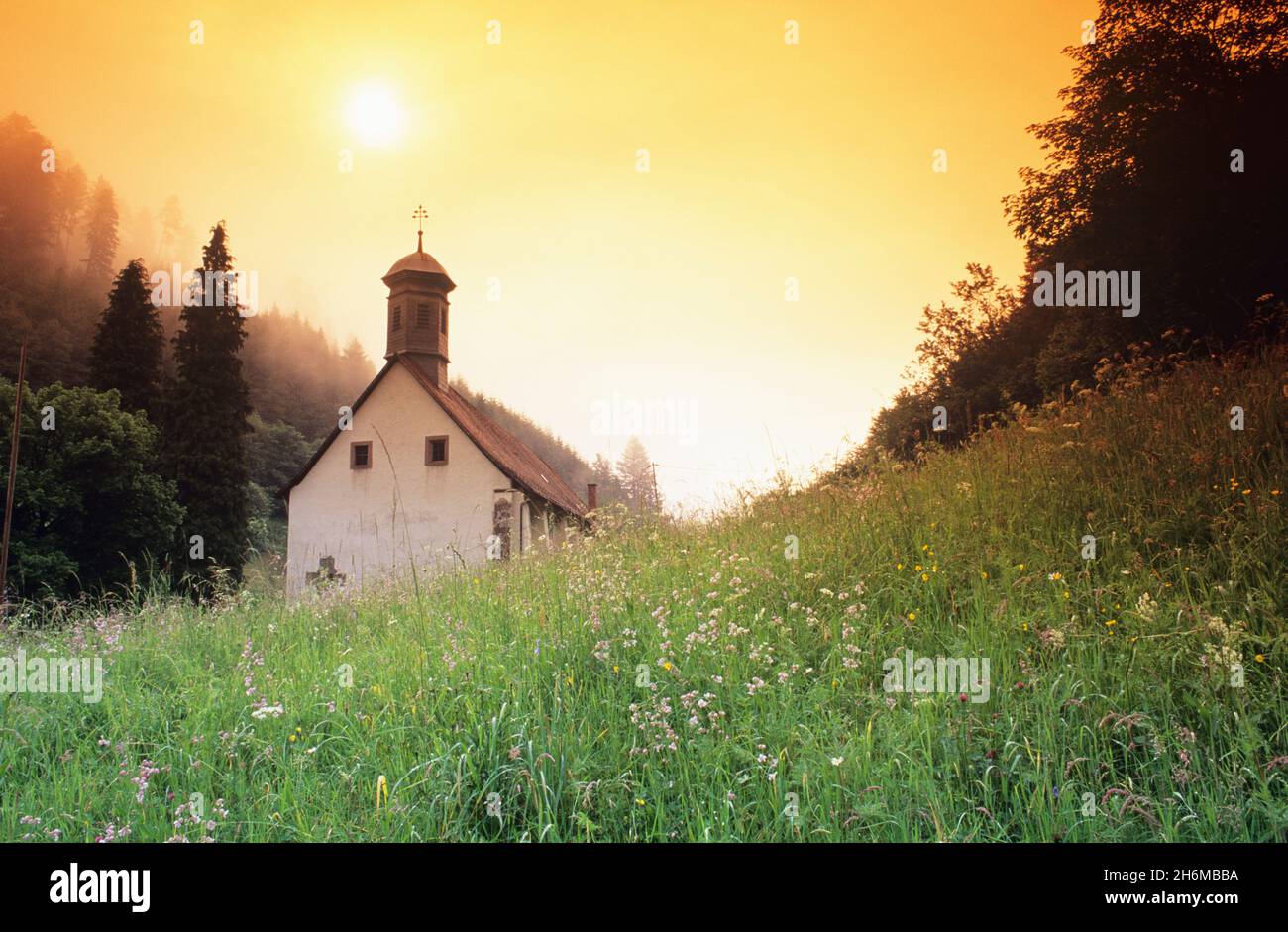 Wittichen Cloister Church Black Forest, Baden-Wurttemberg, Germany Stock Photo