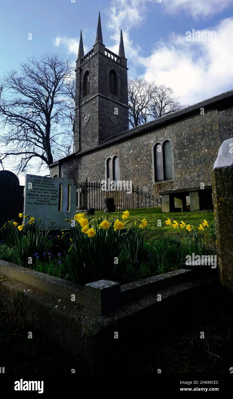 Saint Mary's Protestant Church Kentstown Navan, Co. Meath Ireland, Republic Stock Photo