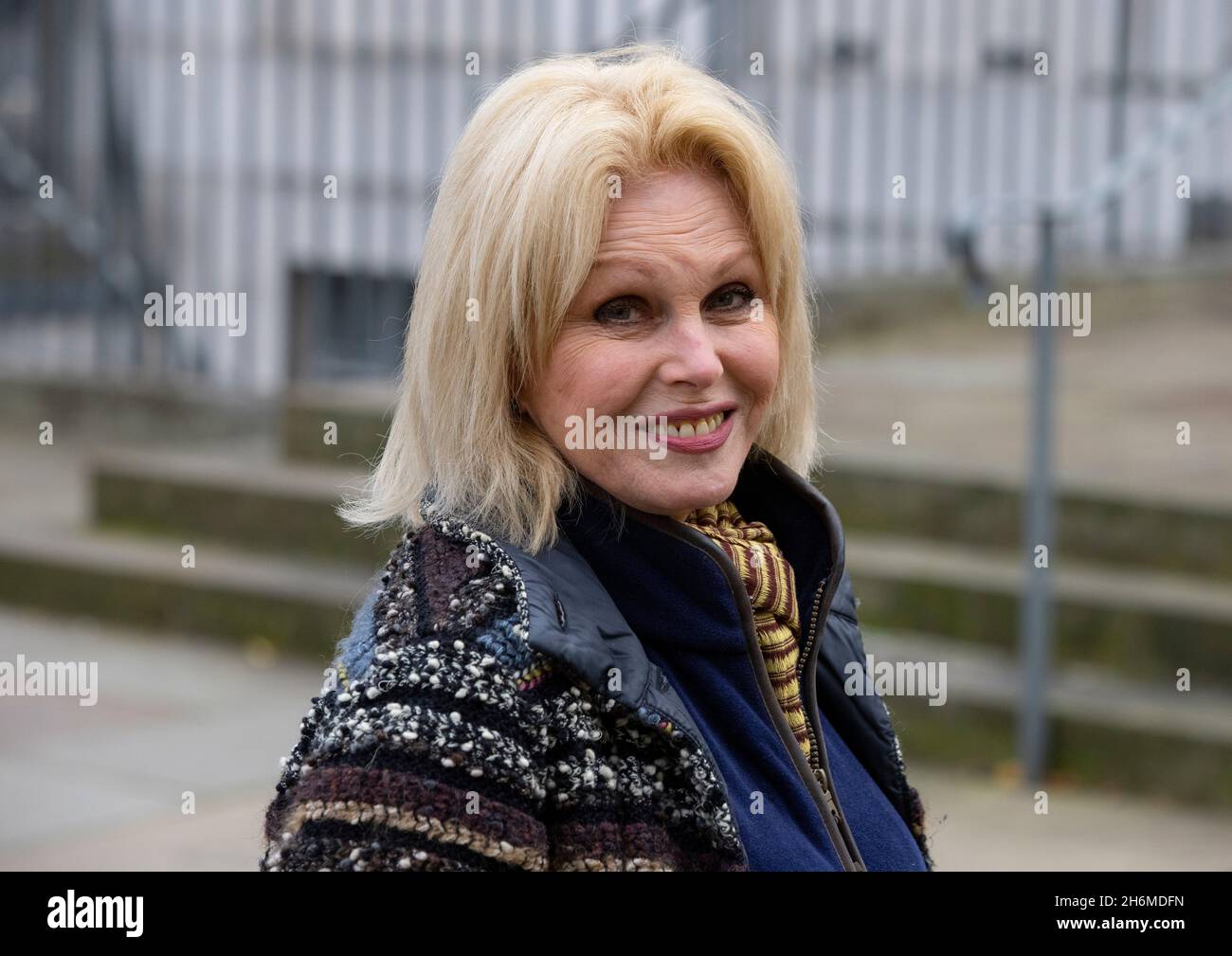 Actress, Environmentalist and campaigner, Joanna Lumley, in Westminster to promote a campaign to save the oceans. Stock Photo