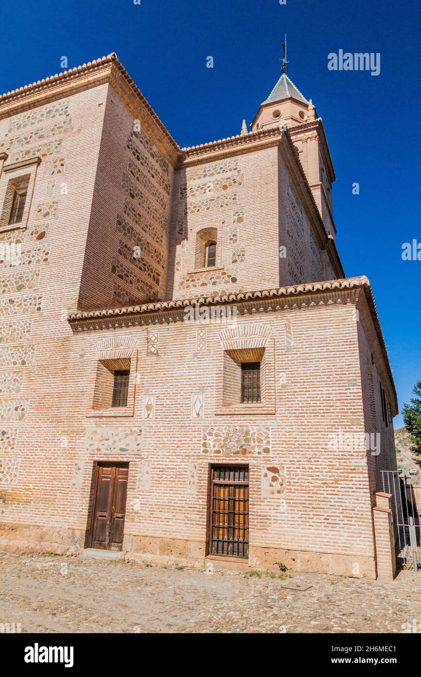 Church of Santa Maria de la Alhambra in Granada, Spain Stock Photo - Alamy