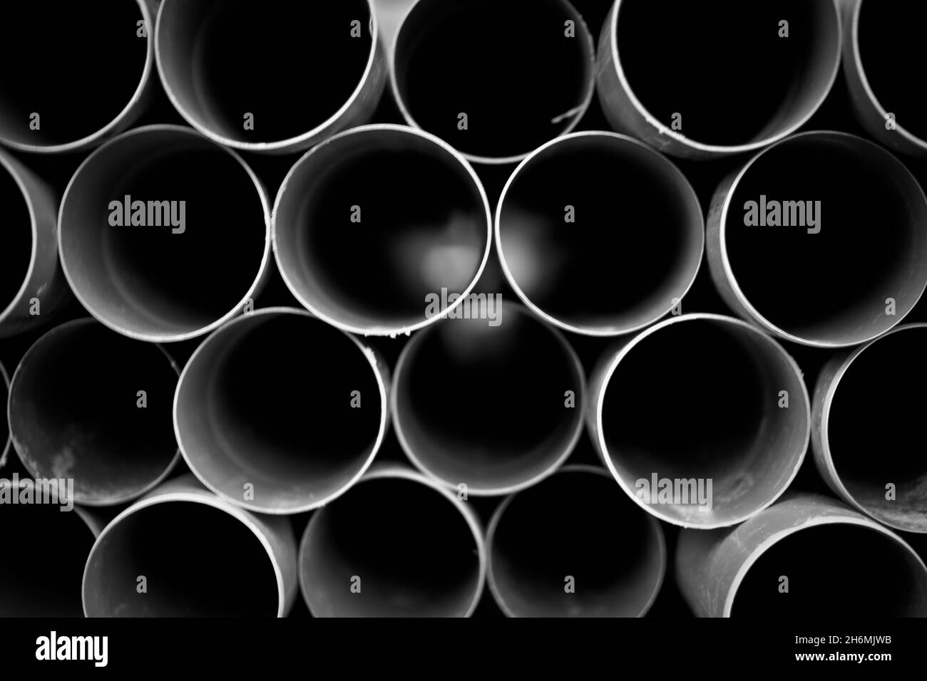Pvc pipes Stock Photo