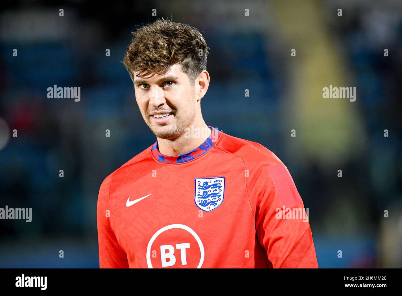 San Marino, November 15 2021, England's John Stones During Qatar 2022 ...