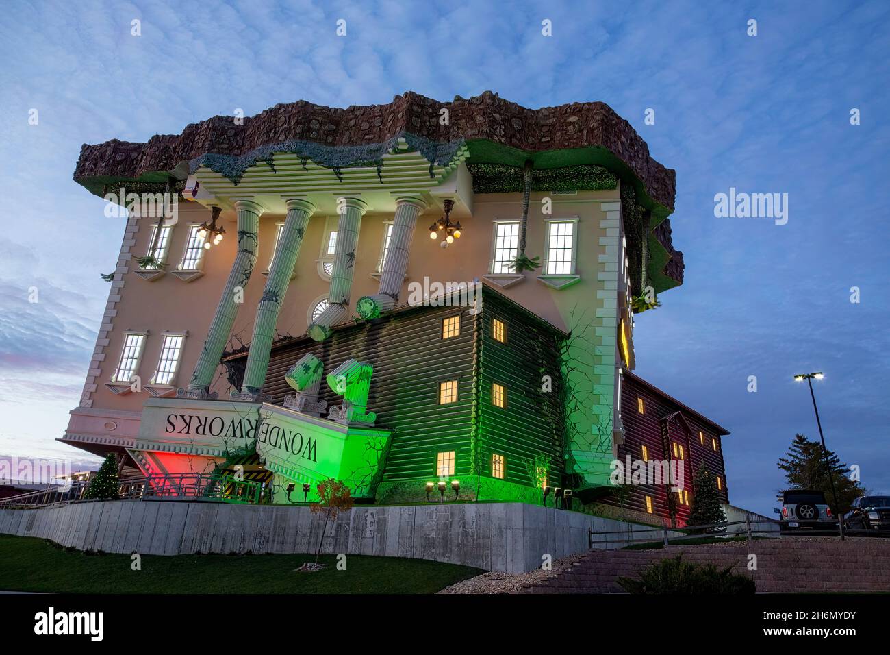 Wonderworks Amusement Park, Branson, Missouri Stock Photo Alamy