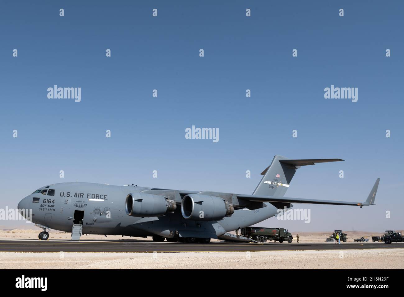 U.S. Air Force Airmen from the 52nd Logistics Readiness Squadron at ...