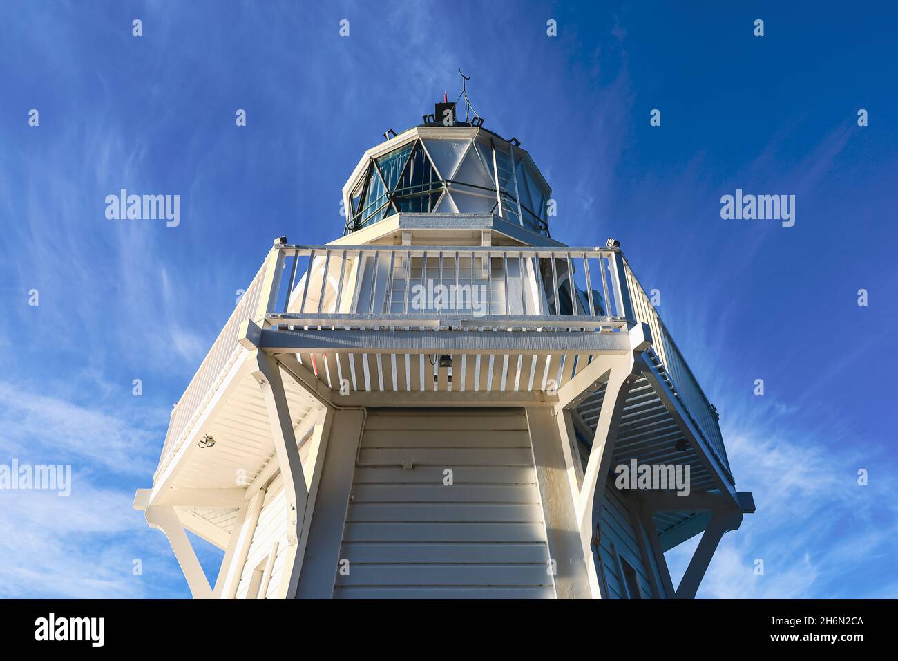 Lighthouse from below Stock Photo - Alamy