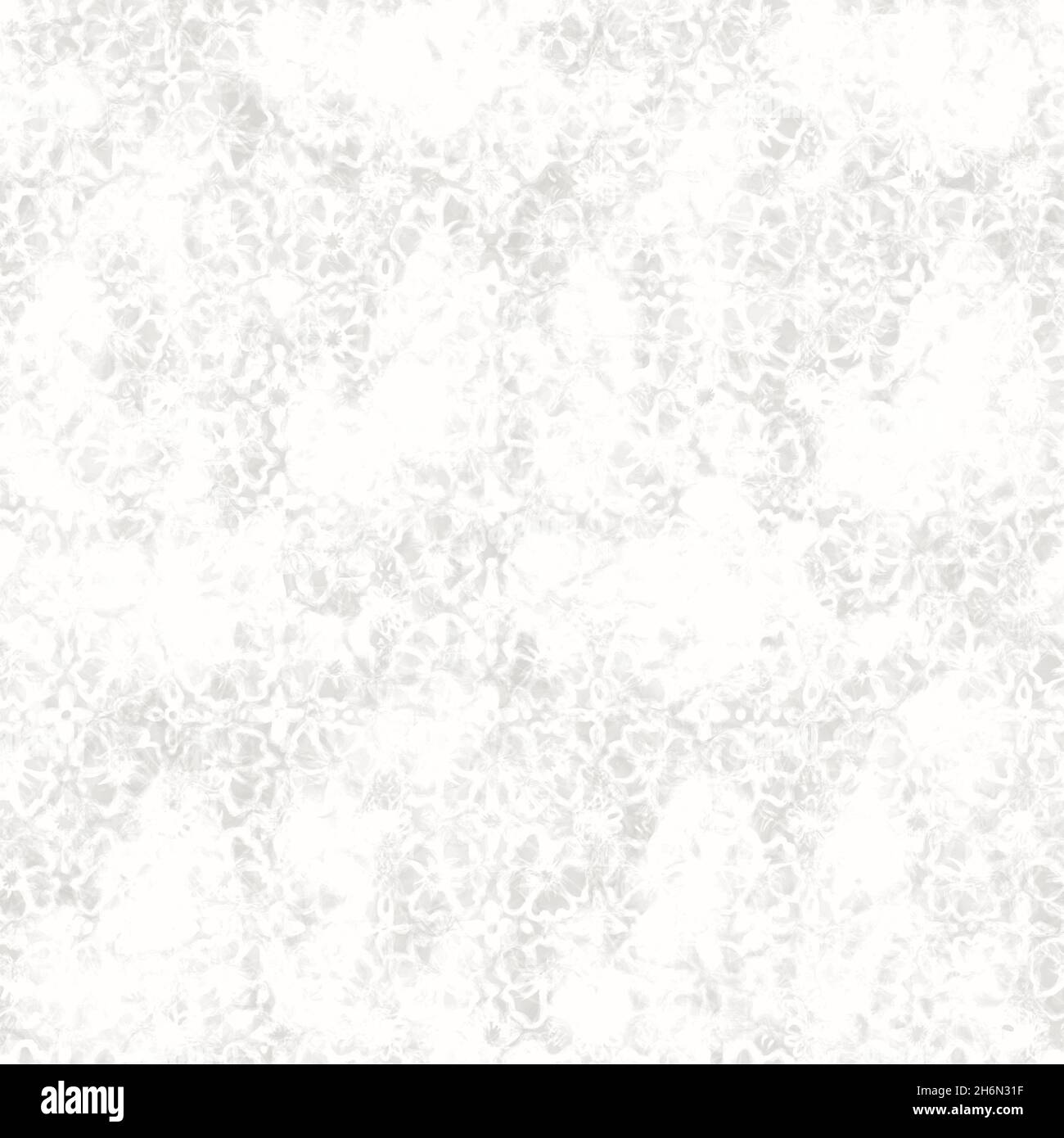 White on white mottled rice paper texture with patterned inclusions. Japanese style minimal