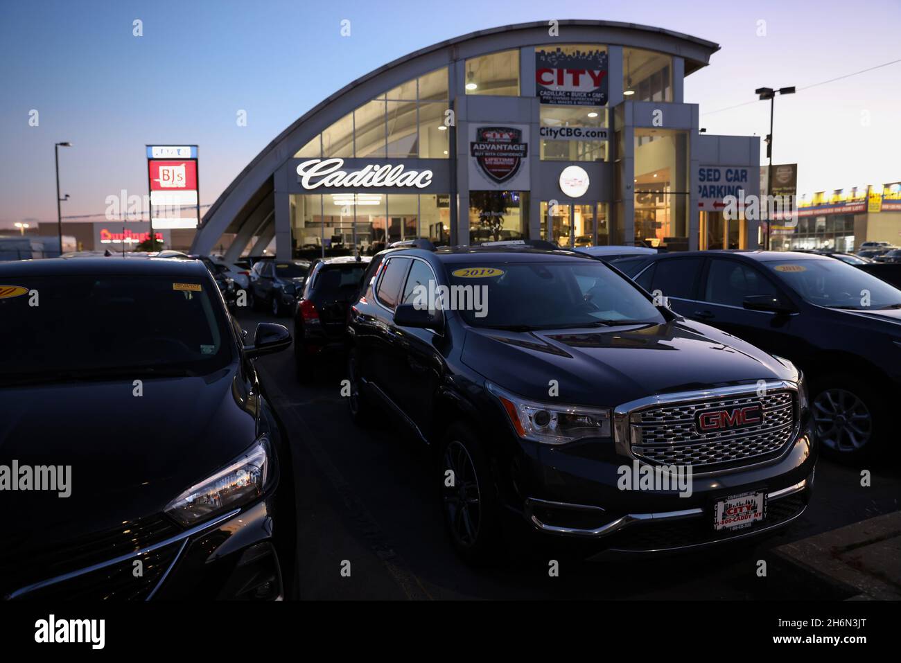 Vehicles of automobile brands belonging to General Motors Company are