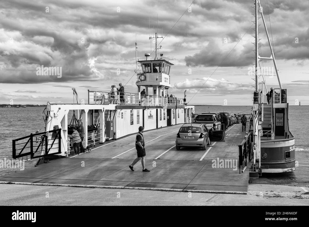 Carlingford port Black and White Stock Photos & Images - Alamy