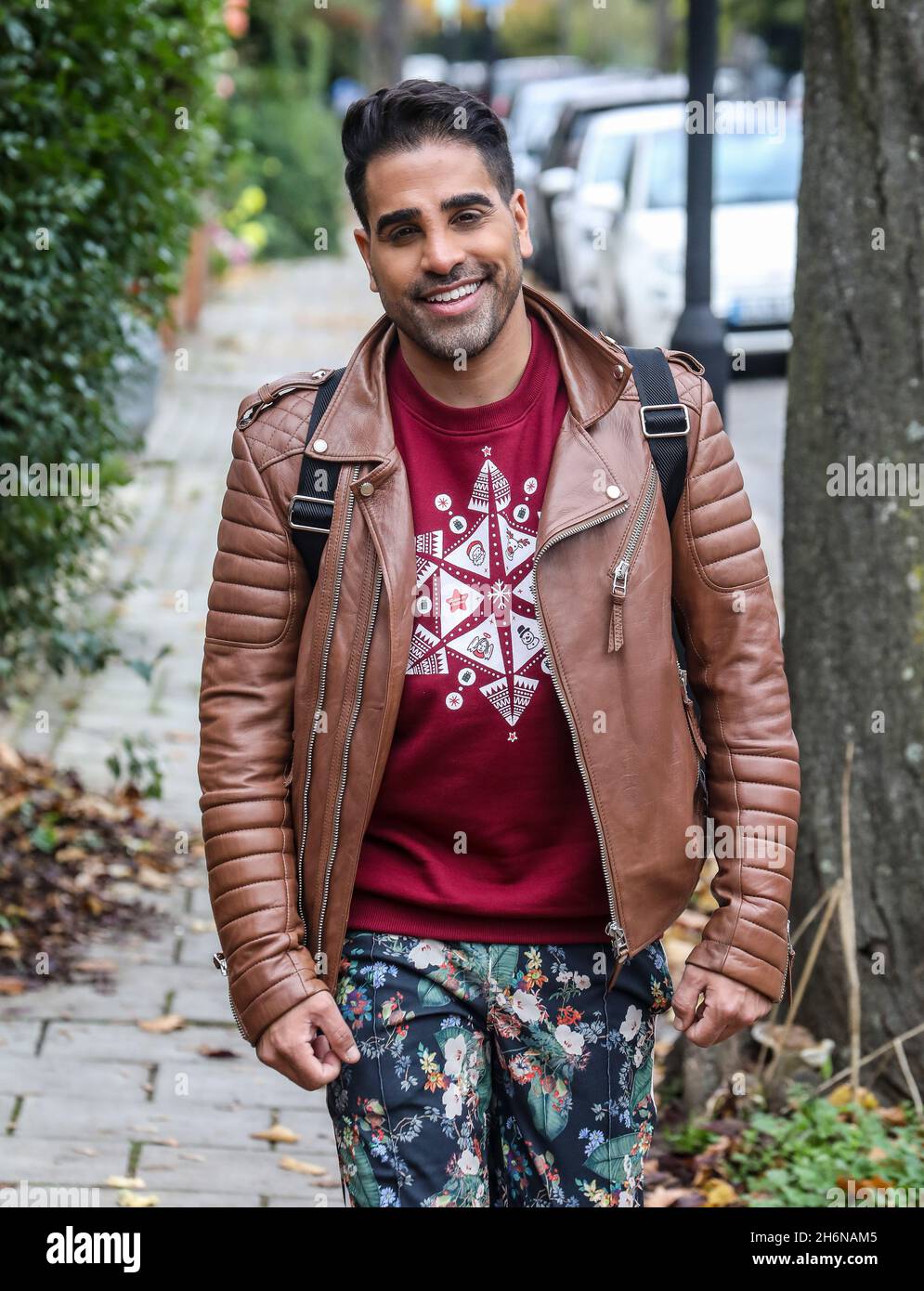 Dr Ranj Singh seen leaving a festive photoshoot in London with the ...