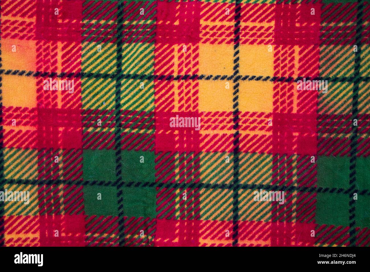 House colorful blanket texture and background Stock Photo