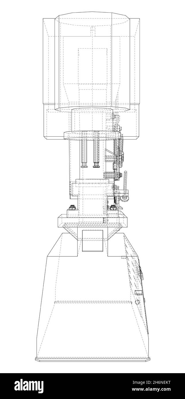 Worker lathe machine Cut Out Stock Images & Pictures - Alamy