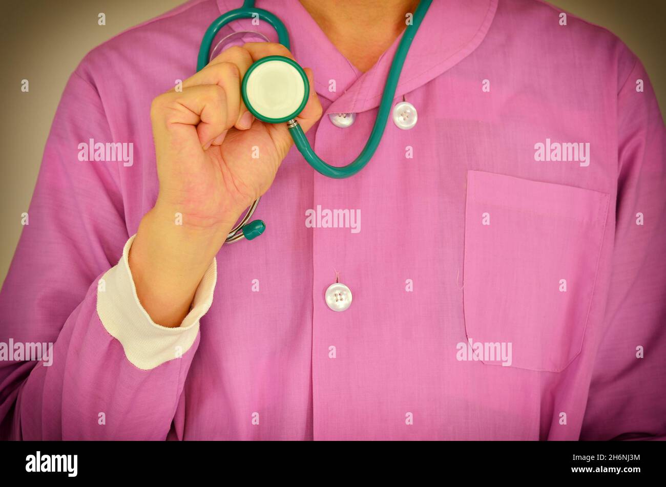 Physical examination your health now Stock Photo