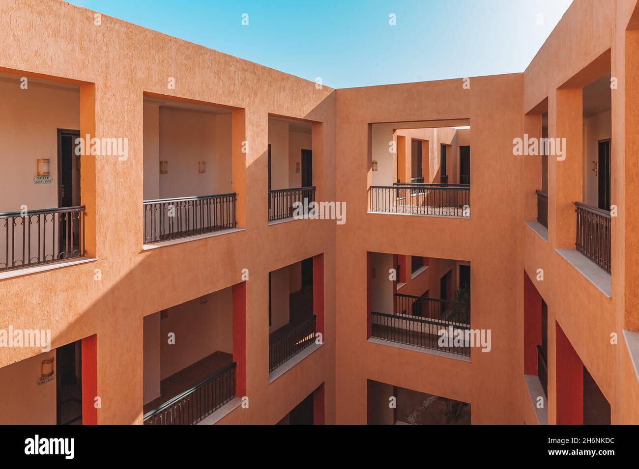 Picture of Modern Luxury Apartment Building Stock Photo - Alamy