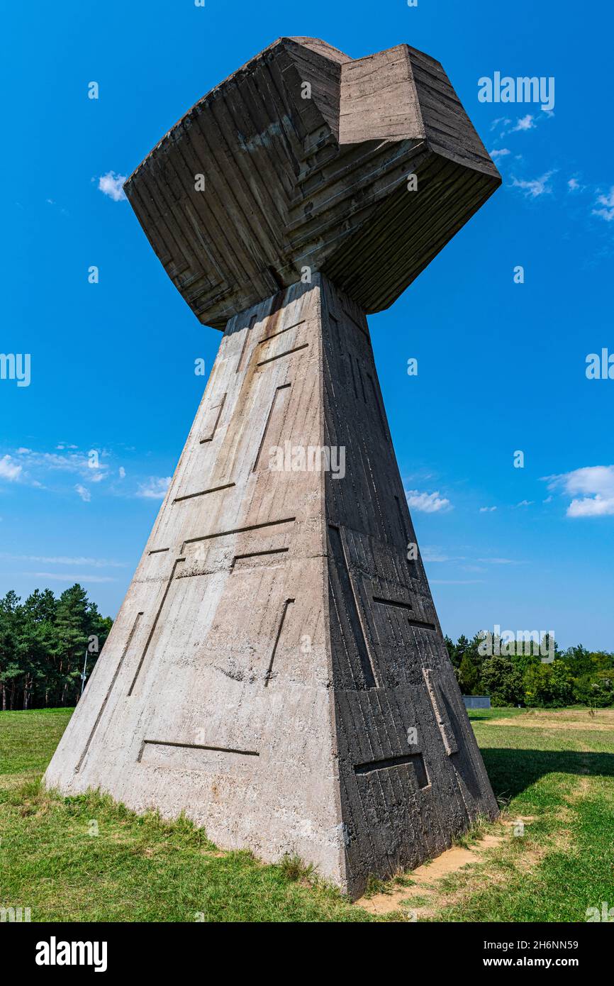 World war 2 Bubanj Memorial Park, Nis, Serbia Stock Photo