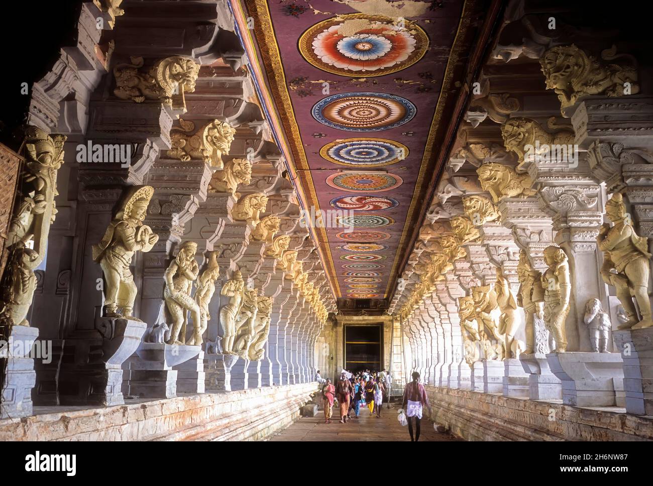 Ramanathaswamy temple , Rameswaram Rameshvaram , Tamil Nadu , India, Stock  Photo, Picture And Rights Managed Image. Pic. DPA-MAA-172946 | agefotostock