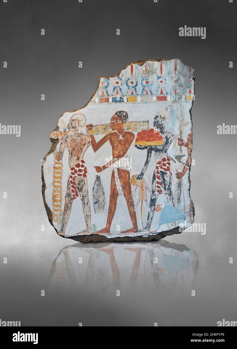 Ancient Egyptian wall art tomb paintings, Tomb of Sobekhotep Thebes