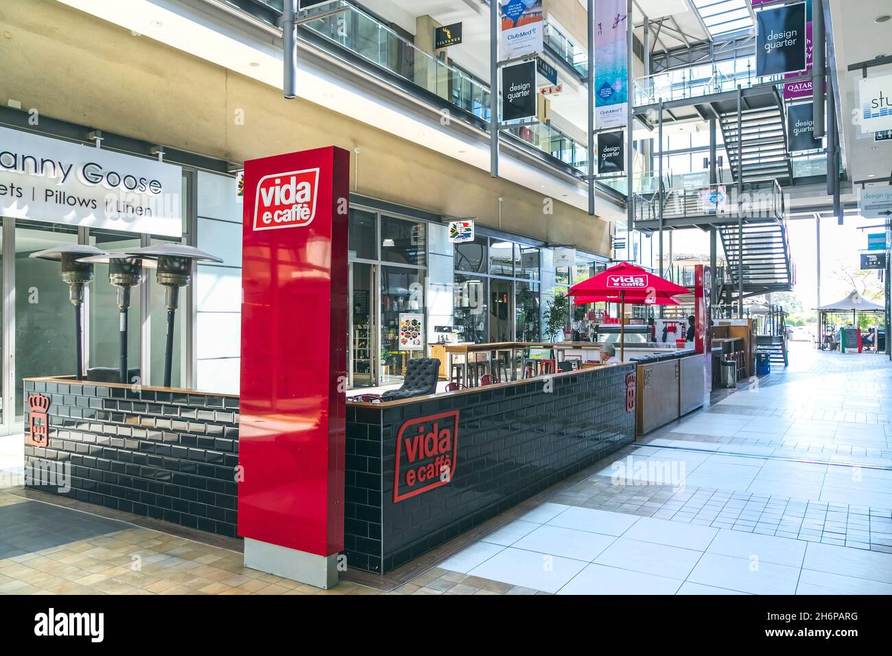 Johannesburg, South Africa 12th October, 2021 Cafe in retail